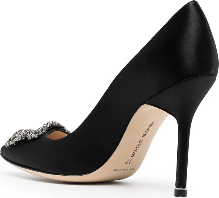Hangisi 105mm jewel buckle pumps - Image 3