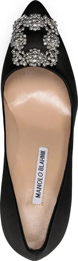 Hangisi 105mm jewel buckle pumps - Image 4