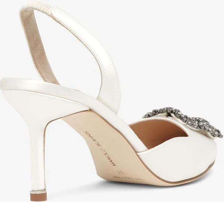 Hangisi 70 Satin Slingback Pumps - Image 2