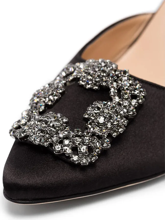 Hangisi 70mm appliqué mules - Image 4