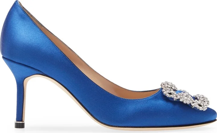 Hangisi 70mm Crystal Buckle Pump - Image 3