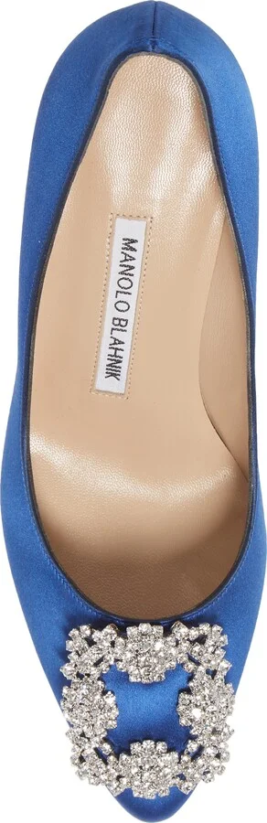 Hangisi 70mm Crystal Buckle Pump - Image 5