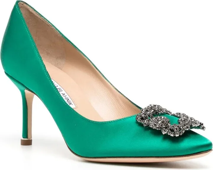 Hangisi 70mm embellished pumps - Image 2