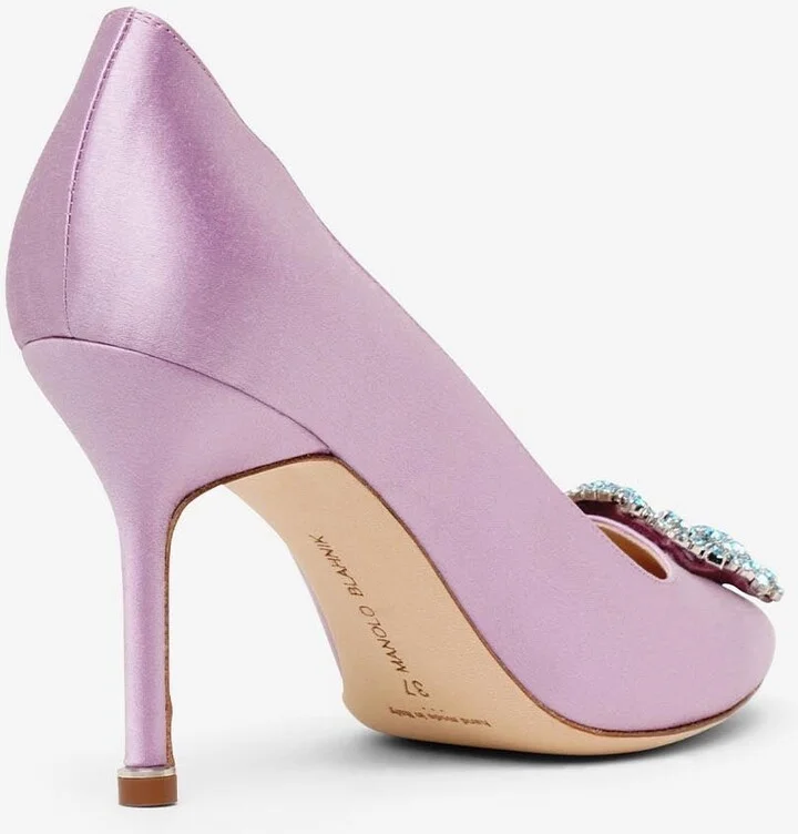 Hangisi 90 Crystal-Embellished Pumps - Image 2