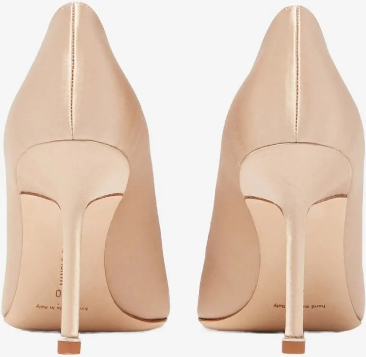 Hangisi 90 Satin Pumps with FMC Crystal Buckle - Image 2