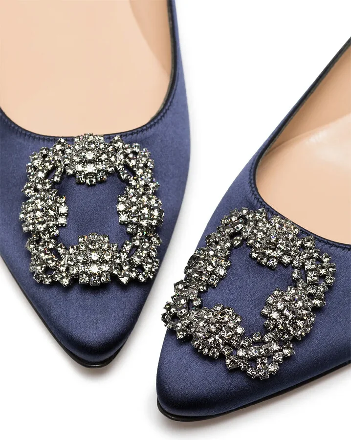 Hangisi appliqué flat pumps - Image 2