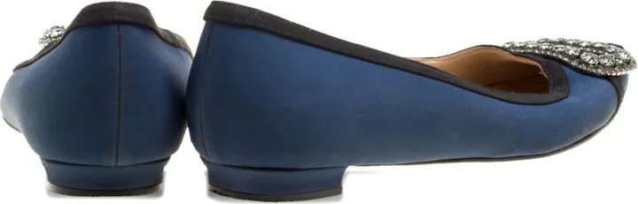 Hangisi crystal-buckle loafers - Image 4