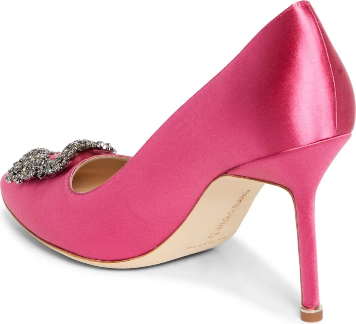 Hangisi Crystal Buckle Pump - Image 2