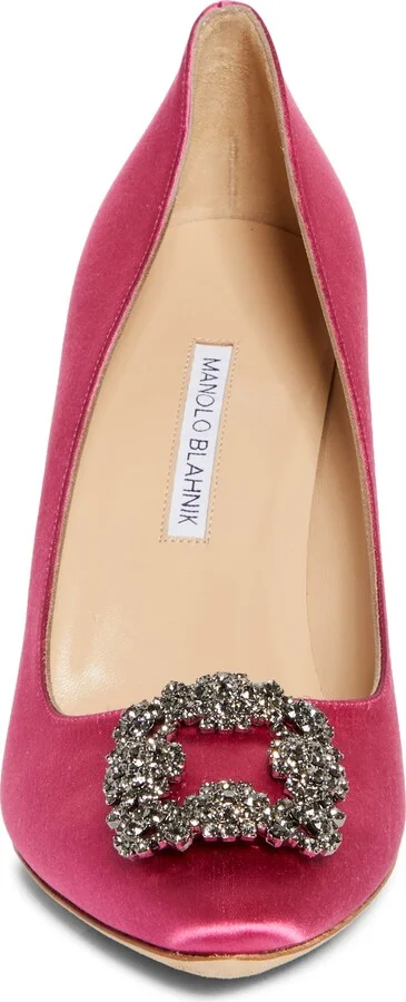 Hangisi Crystal Buckle Pump - Image 4
