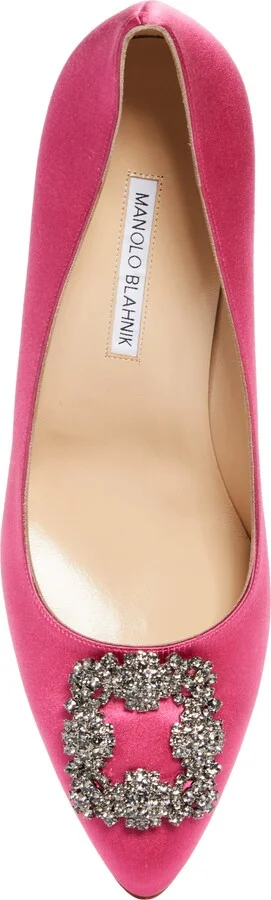 Hangisi Crystal Buckle Pump - Image 5