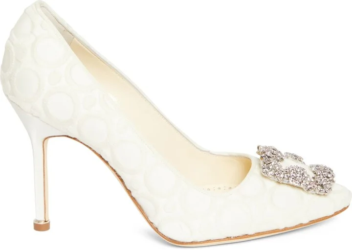 Hangisi Crystal Buckle Pump - Image 3