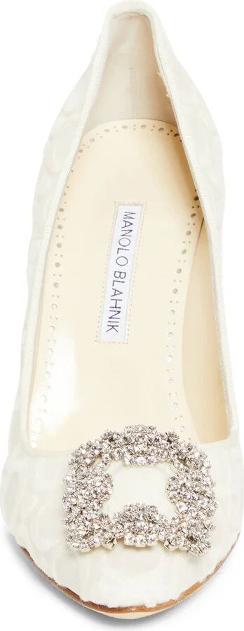 Hangisi Crystal Buckle Pump - Image 4