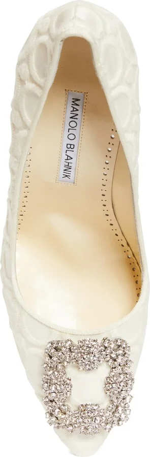 Hangisi Crystal Buckle Pump - Image 5