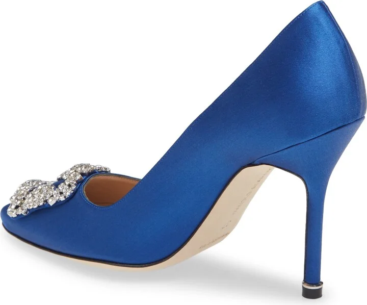 Hangisi Crystal Buckle Pump - Image 2