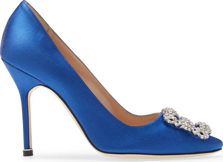 Hangisi Crystal Buckle Pump - Image 3