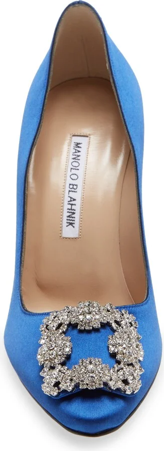 Hangisi Crystal Buckle Pump - Image 4