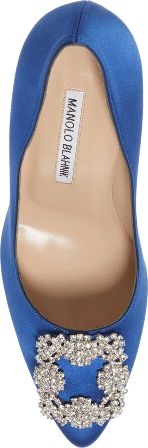Hangisi Crystal Buckle Pump - Image 5