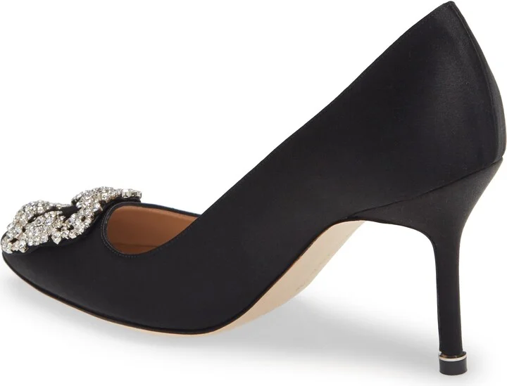 Hangisi Crystal Buckle Pump - Image 2