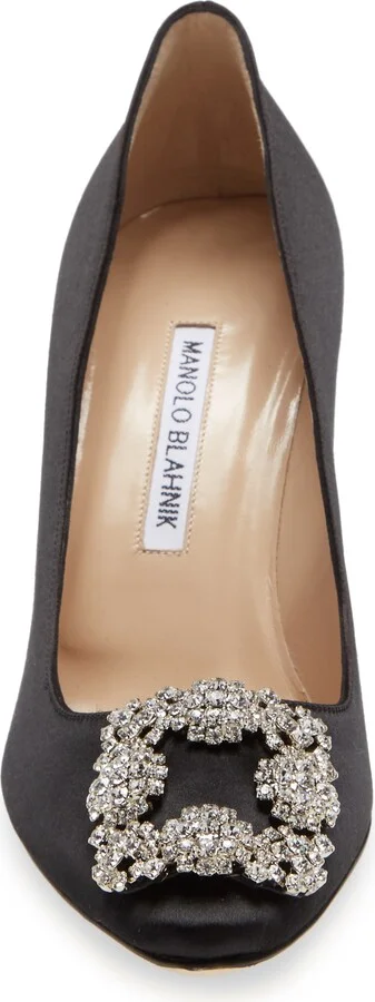 Hangisi Crystal Buckle Pump - Image 4