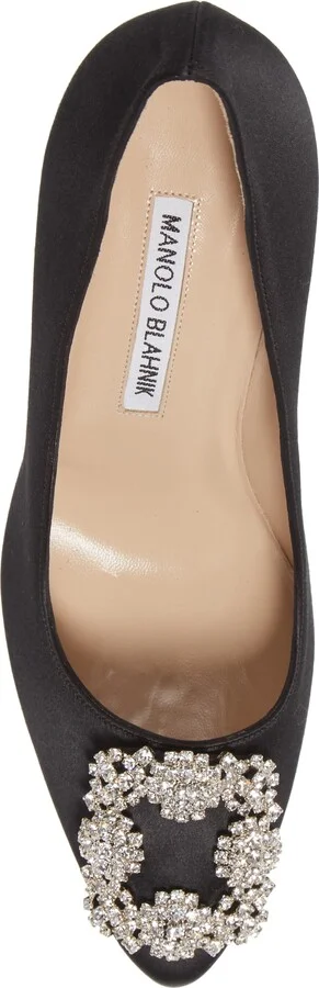Hangisi Crystal Buckle Pump - Image 5