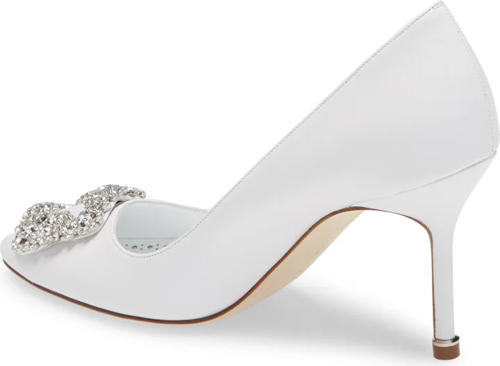 Hangisi Crystal Buckle Pump - Image 2