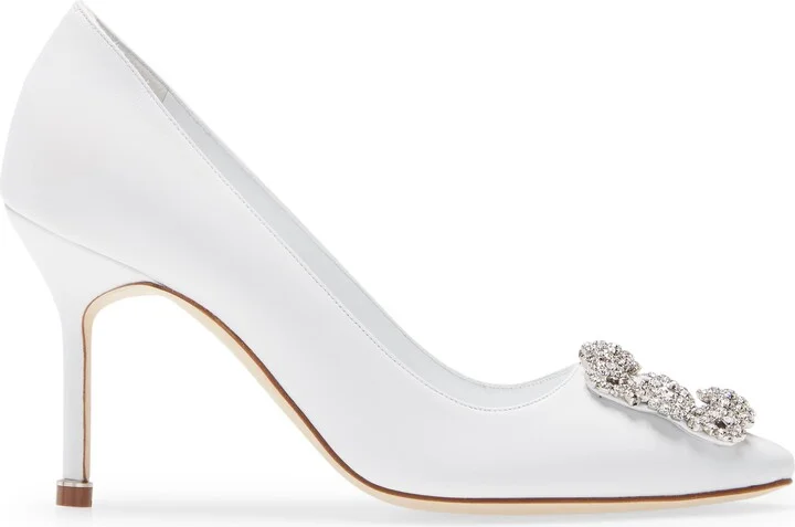 Hangisi Crystal Buckle Pump - Image 3