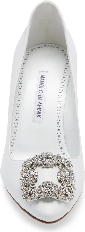 Hangisi Crystal Buckle Pump - Image 4