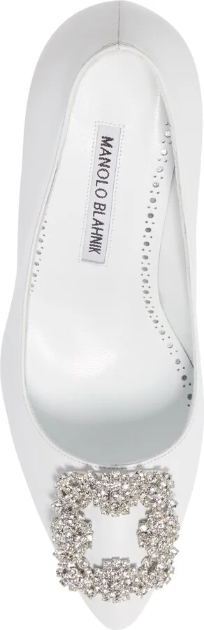 Hangisi Crystal Buckle Pump - Image 5