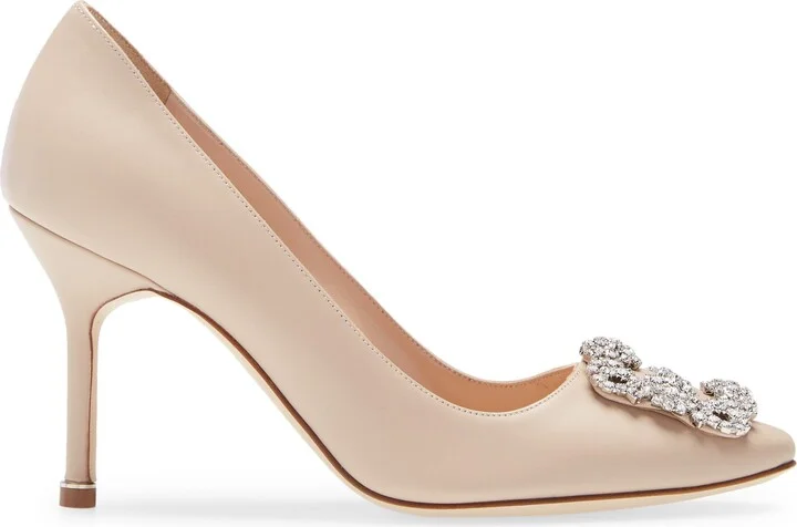 Hangisi Crystal Buckle Pump - Image 9