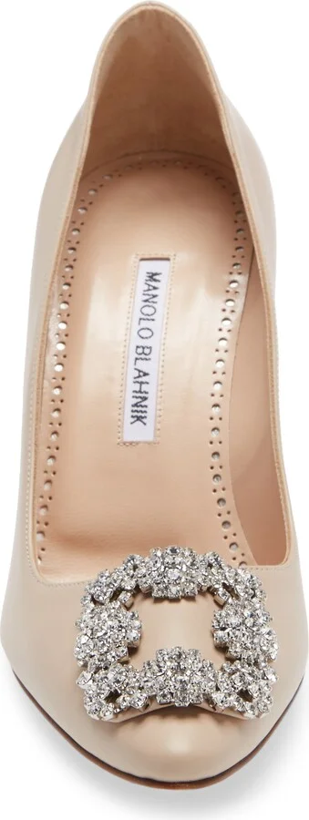 Hangisi Crystal Buckle Pump - Image 10
