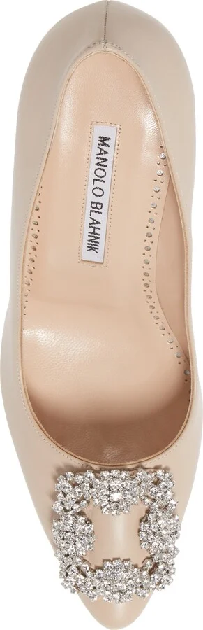 Hangisi Crystal Buckle Pump - Image 11