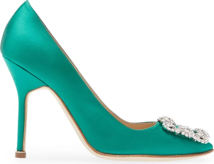 Hangisi Crystal Buckle Pump - Image 3