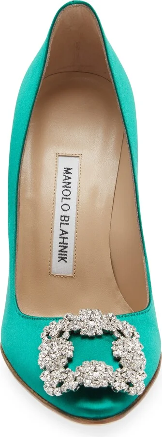 Hangisi Crystal Buckle Pump - Image 4