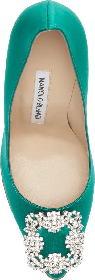 Hangisi Crystal Buckle Pump - Image 5