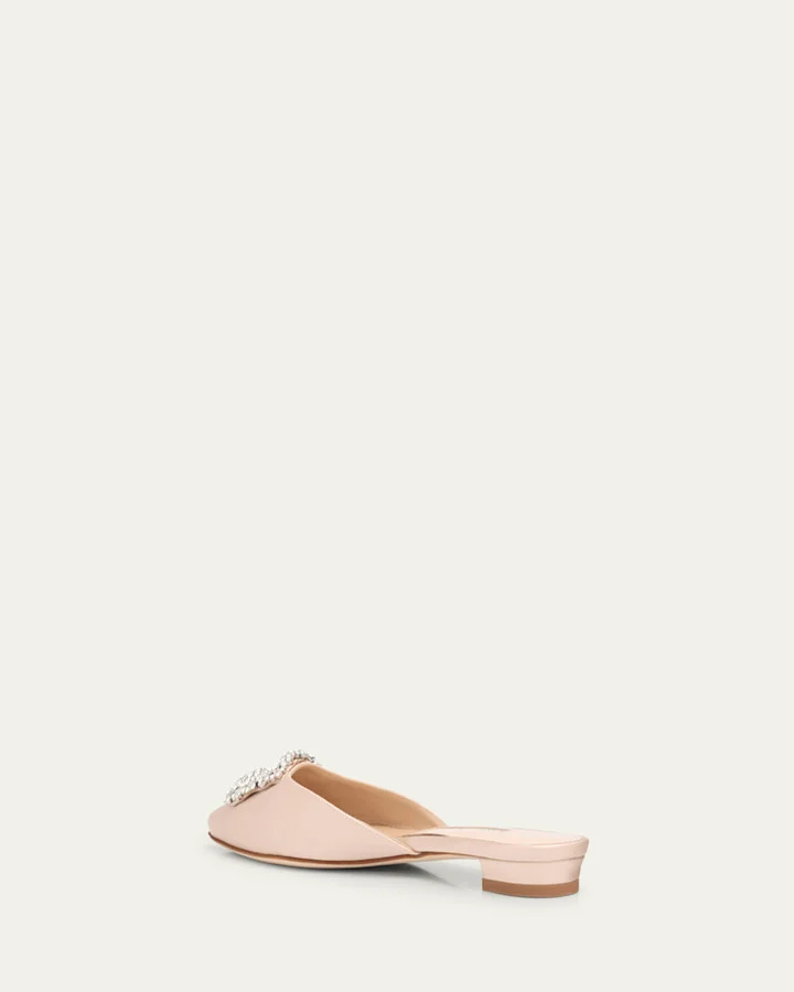 Hangisi Satin Ballerina Flats - Image 3