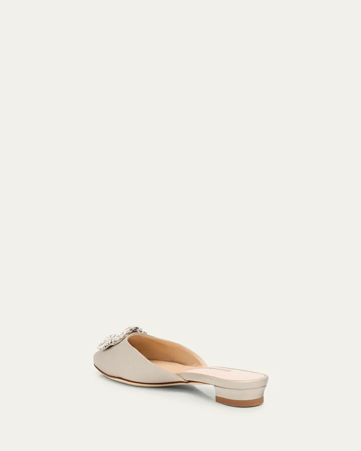 Hangisi Satin Ballerina Flats - Image 4