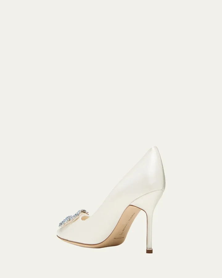 Hangisi Satin Buckle Pumps - Image 2