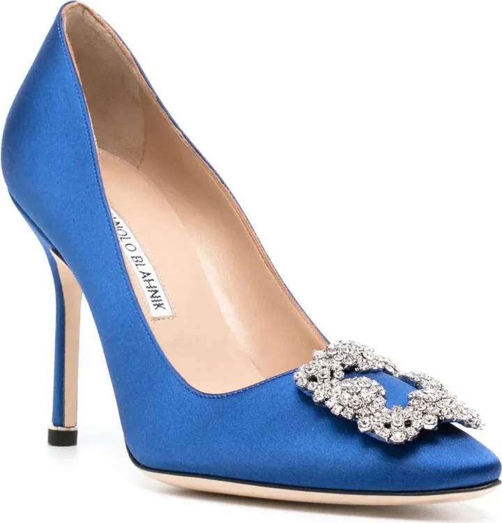Hangisi satin pumps - Image 2