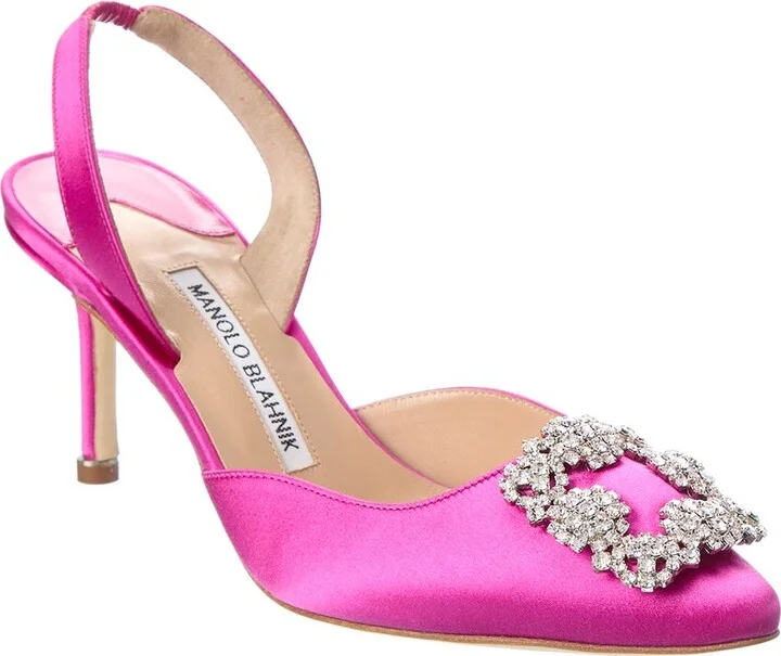 Hangisli 70 Satin Slingback Pump