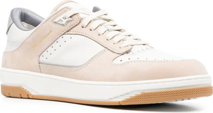 Haniel panelled leather sneakers - Image 2