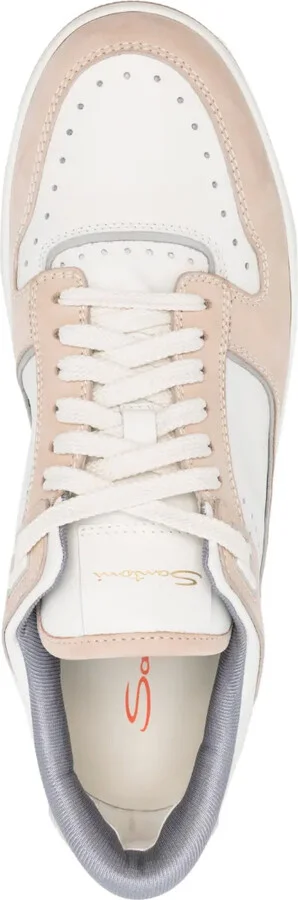 Haniel panelled leather sneakers - Image 4