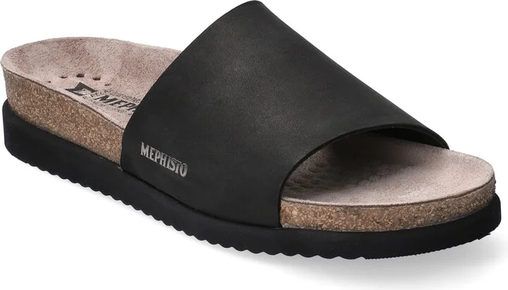 Black Nubuck Leather