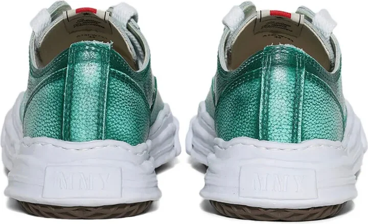 Hank Low brushed leather sneakers - Image 2