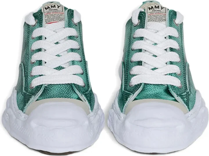 Hank Low brushed leather sneakers - Image 3
