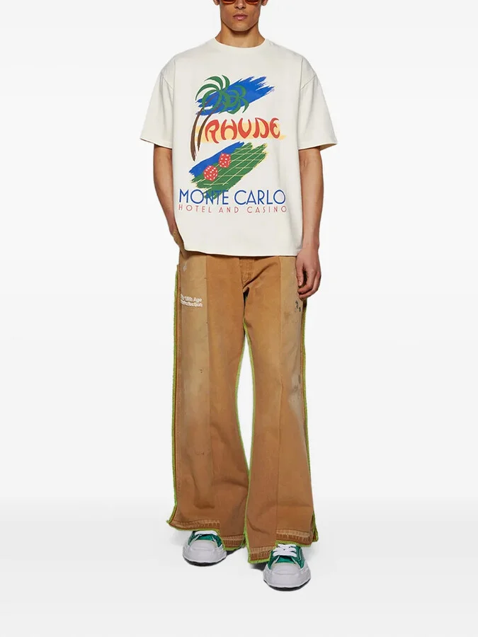 Hank Low brushed leather sneakers - Image 4