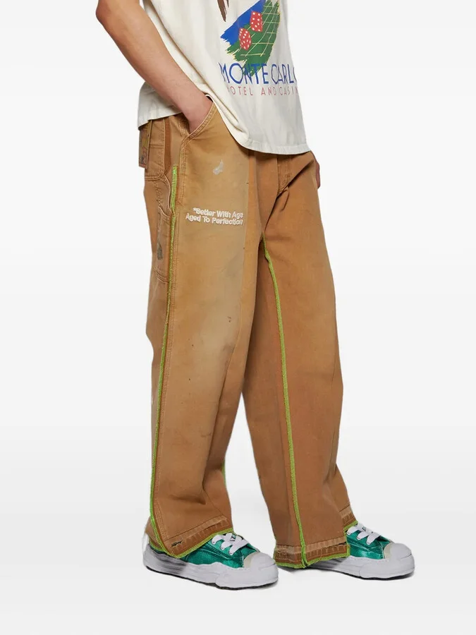 Hank Low brushed leather sneakers - Image 5