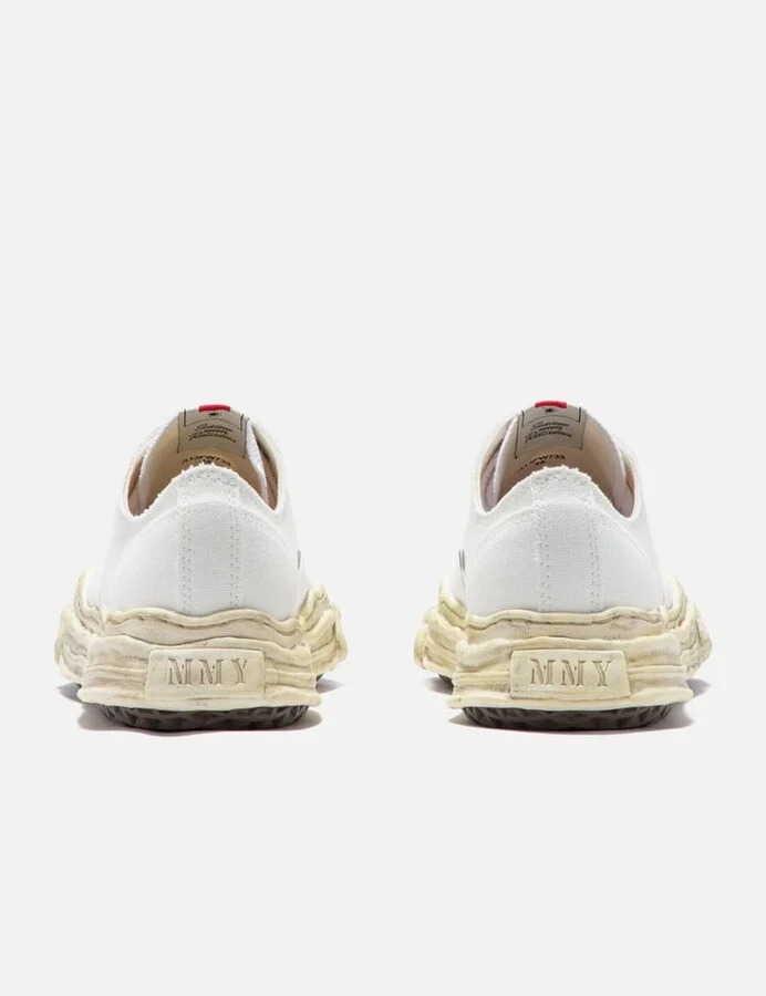 "HANK" OG Sole Garment Dyed Canvas Low-top Sneaker - Image 3