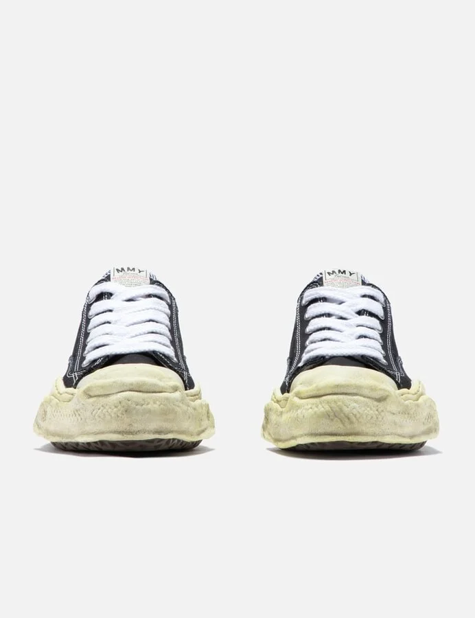 "HANK" OG Sole Garment Dyed Canvas Low-top Sneaker - Image 2