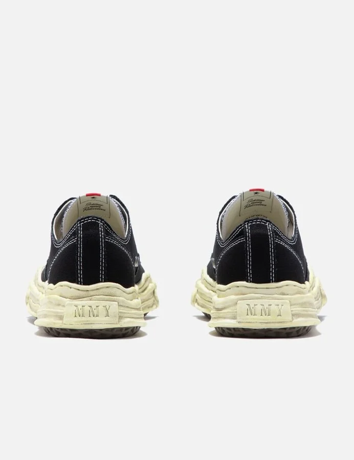 "HANK" OG Sole Garment Dyed Canvas Low-top Sneaker - Image 3