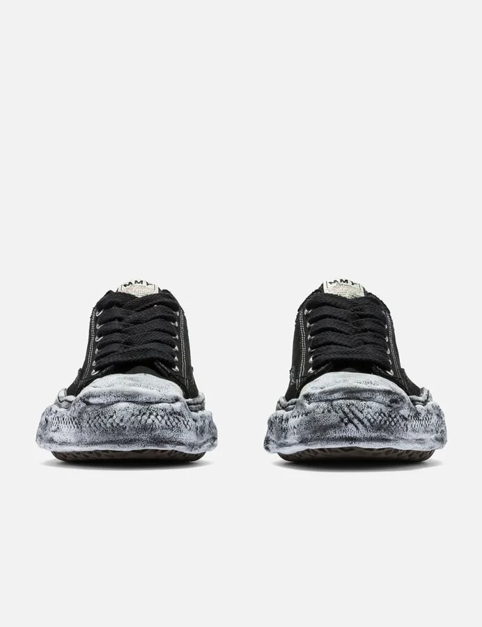 "HANK" OG Sole Garment Dyed Canvas Low-top Sneaker - Image 2